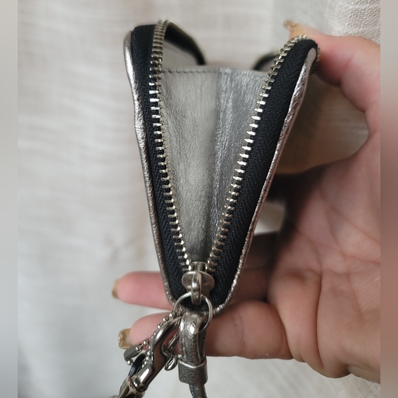 Coach Poppy Leather Rocker Slim Wallet EUC - Picture 12 of 14